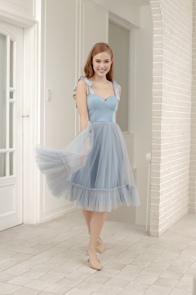【TRAPEZE】TULLE DRESS