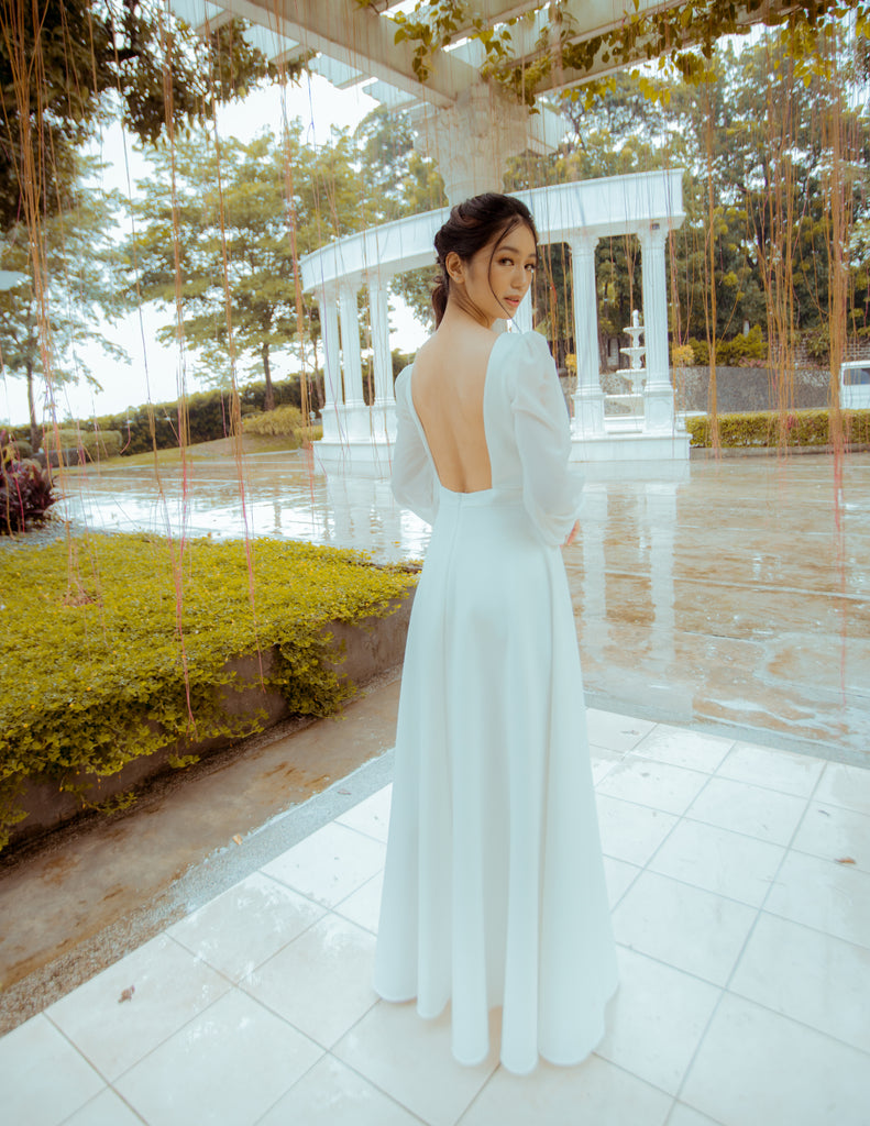 apartment 8 white dress Amelia Gown – Apt 8 Clothing