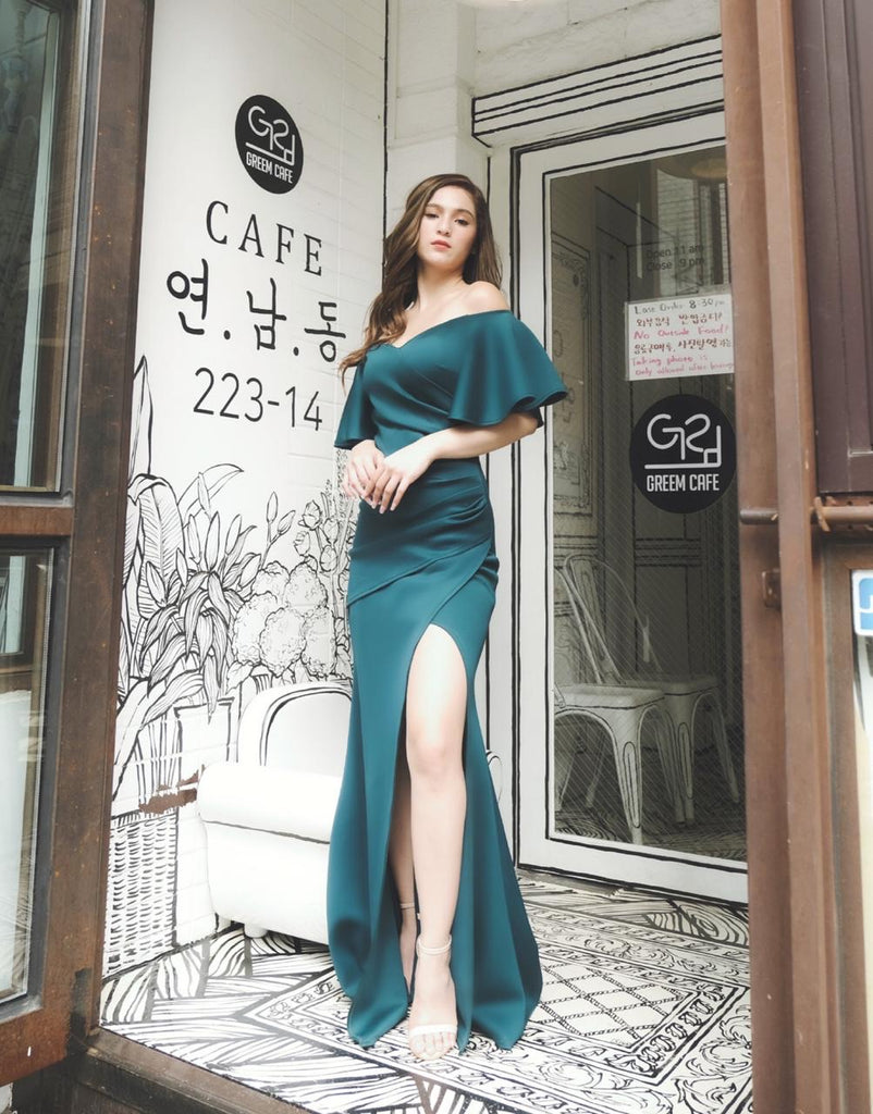 Bigcity Apartment Off Shoulder Dress Precious Gown Apt Clothing Bigcity Apartment Off Shoulder Dress Precious Gown Apt Clothing